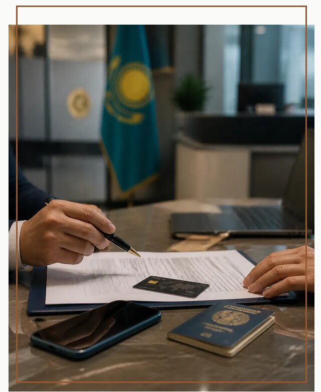 Открытие счета и банковской карты в Казахстане в Магнитогорске